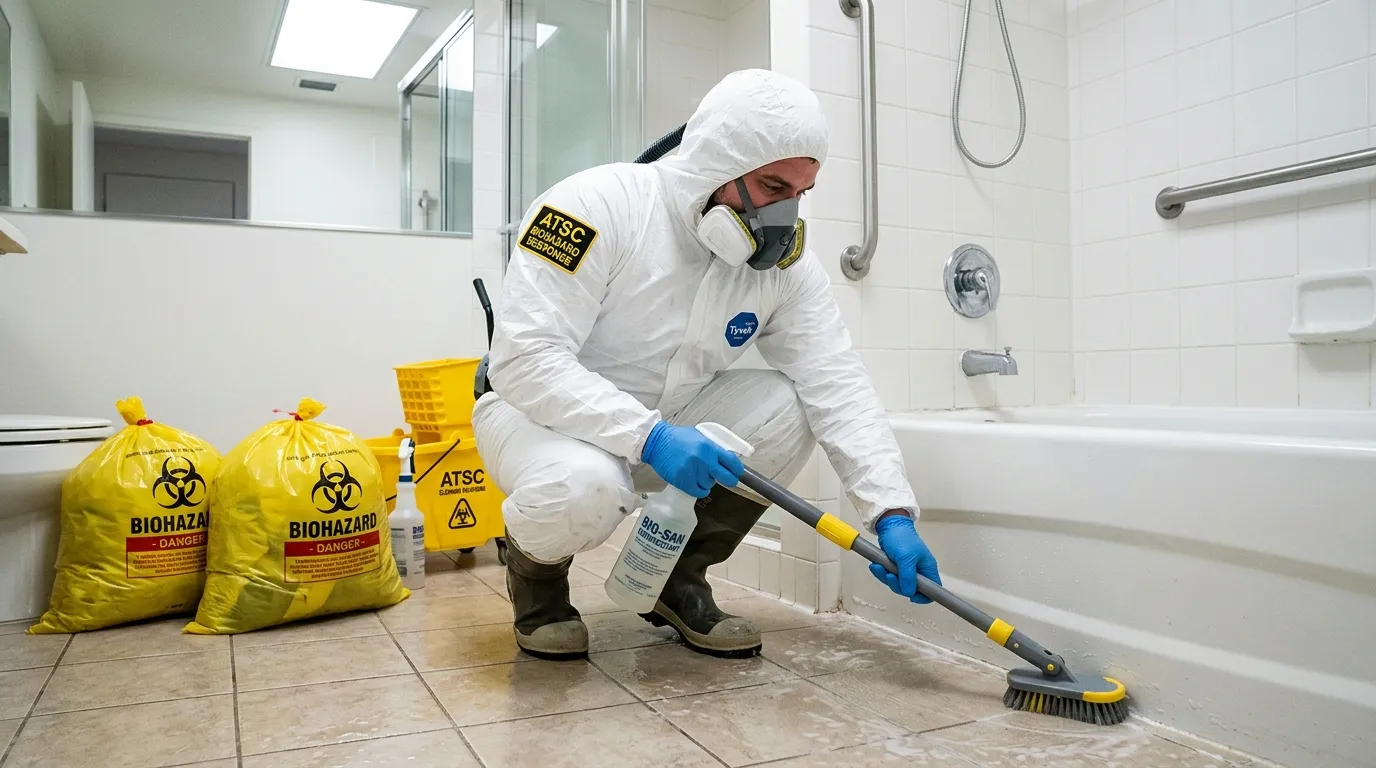 Decontamination equipment deployed for Blood Cleanup in East Rutherford